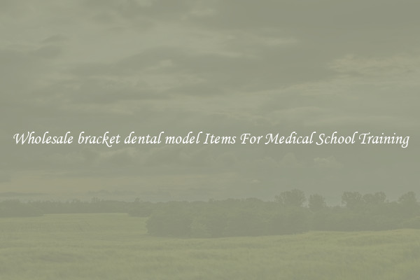 Wholesale bracket dental model Items For Medical School Training
