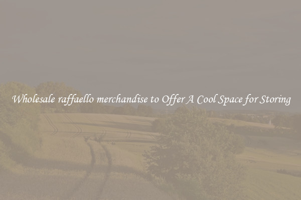 Wholesale raffaello merchandise to Offer A Cool Space for Storing