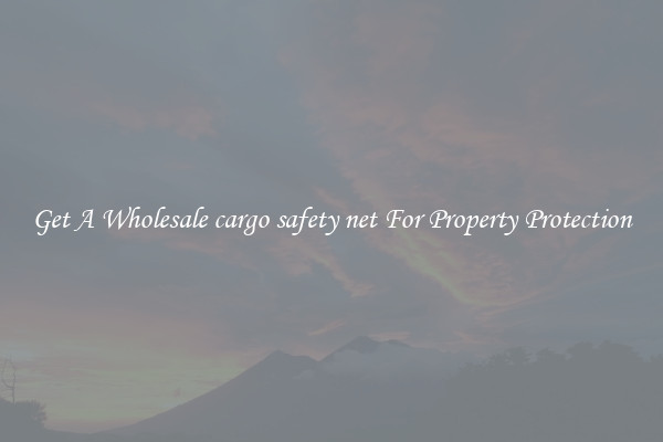 Get A Wholesale cargo safety net For Property Protection